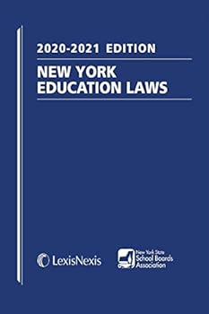 Perfect Paperback New York Education Laws 2020-2021 Edition Book