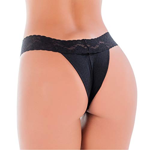 Kit com 4 Tangas Para Malhar Renda Click