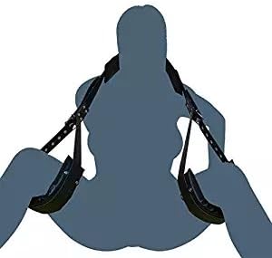 Leather Open Leg Straps Neck Bands Thigh