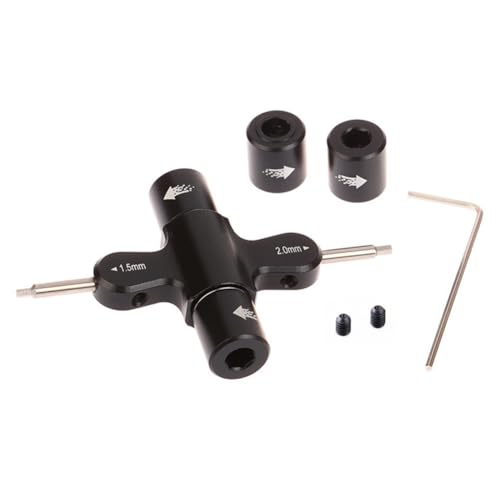 M3 M5 Llave de tornillo tuerca de 1,5 2,0 mm, destornillador hexagonal, cierre rápido, motor de hélice, herramienta de apoyo para RC Quadcopter FPV piezas de drones