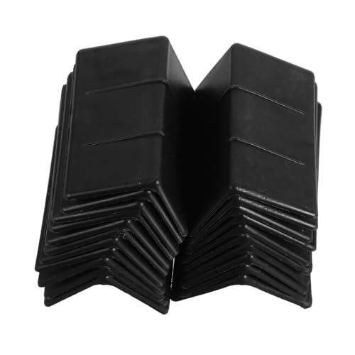 Unomor L-shaped Corner Protectors 20 Pack Plastic Packing Protection Corners Anti-slip for Moving Transport Warehouse Storage