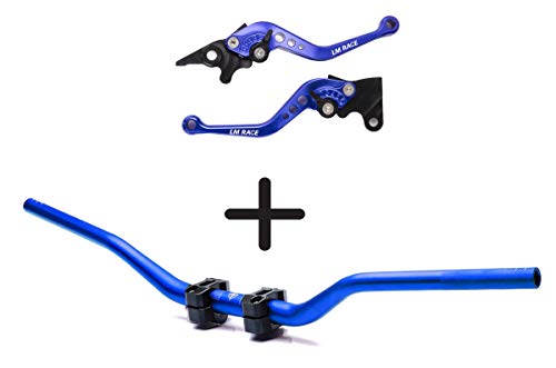 Guidão Manete Esportivo Moto XJ6 (De 2010 a 2017) Mt07 Mt 07 (Desde 2015) Mt09 Mt 09 (Desde 2014) Fz