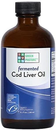 Green Pasture Fermented Cod Liver Oil | 180ml (Unflavoured)