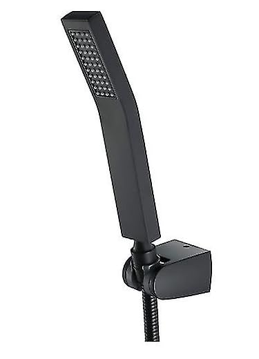 Aquieen Luxury Series Kubix Hand Shower with 1.5 Meter Shower Tube & Wall Hook (Matt Black) (B0C9V3Q64V) Amazon Price History, Amazon Price Tracker