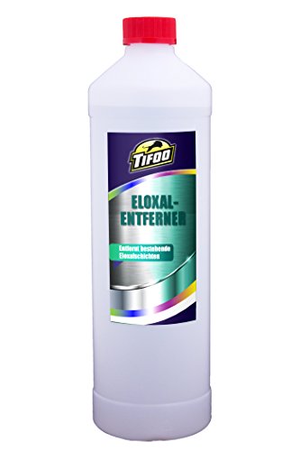 Eloxal-Entferner (1000 ml) - Entfernung von Eloxal-Schichten - Zubehör zum Eloxieren/Anodisiren - Ganz einfach selbst eloxieren mit Tifoo Cover