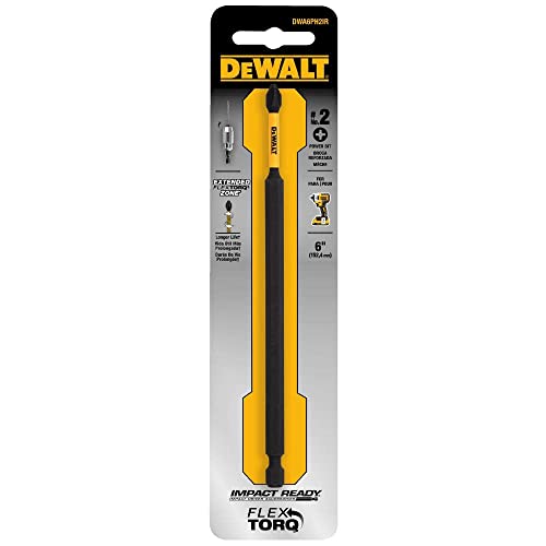DEWALT ACCESSORIES DWA6PH2IR 15.2 cm Phil #2 Bit de impacto
