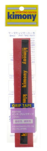 kimony パンチグリップテープ レッド KGT102 RD