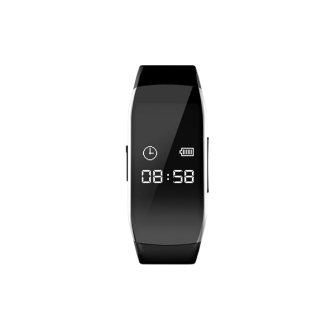 Reloj de cámara espía deportivo Full HD negro