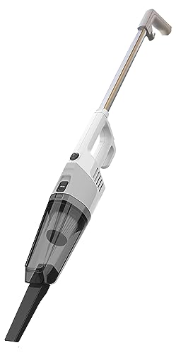 Grafner 2in1 Turbo Stielsauger, Zyklon Technologie, HEPA-Filter, beutellos, ECO-Motor mit 600 Watt und extremer Saugkraft von 18 kPa, 10 Meter Kabel, Staubsauger Handstaubsauger Bodenstaubsauger 6