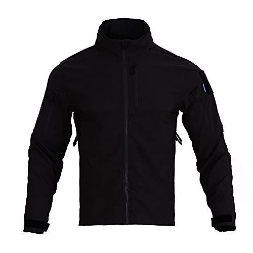emersongear Blue Label Fog Windproof Soft Shell Coat,Men’s Outdoor Recreation Shell Jackets with Hood,Water Repellent