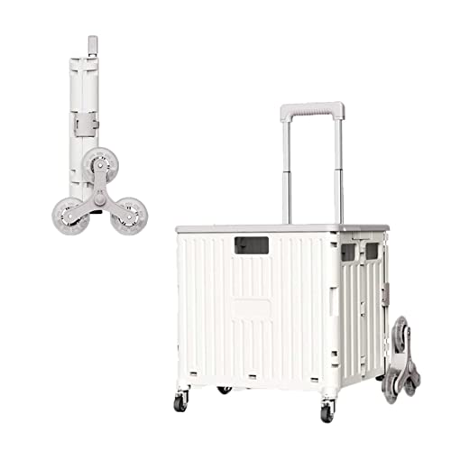 ZAANU Carro utilitario Plegable, Carro de la Compra Plegable...