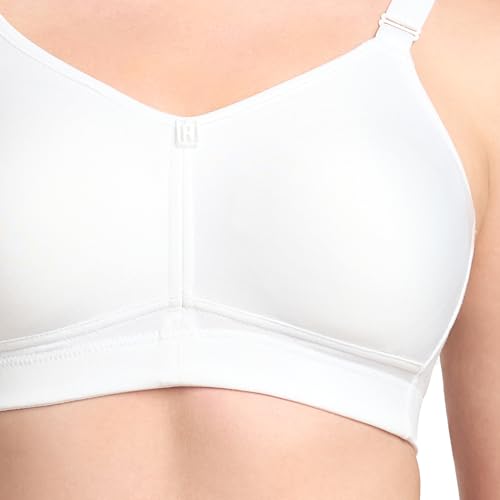 Image of TRYLO Riza T-FIT Women's Non-Padded,Non-Wired,Full Coverage,Seamless 100% Cotton Feel Fabric Bra Available in Multicolor