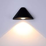 ☔Apliques pared LED, 12W, 1200 lúmenes, luz suave y suficiente, 3000k blanco cálido, incluye fuente de luz, no deslumbrante, no flash, ahorra energía.