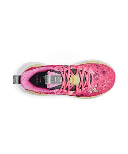 Curry 10 Girl Dad Grade School Lifestyle Shoes (Pink) Free Shipping4