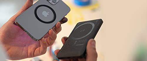 mophie Snap+ Juice Pack Mini w/Wallet - Wireless 5,000mAh Magnetic Charger | Portable Charger, Compatible with MagSafe & Qi-Enabled Smartphones, Works with Apple, Samsung, and Google - image 2