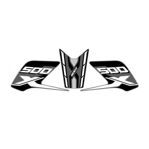 Autocollant de protection réservoir XR5 KY500X premium avec grip latéral de traction