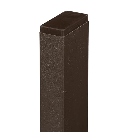 Table basse de jardin marron contre la rouille meuble durable pour petit balcon