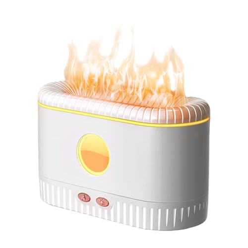 Parfum d'ambiance grand format et diffuseur d'aromathérapie flamme et brume design élégant - 2