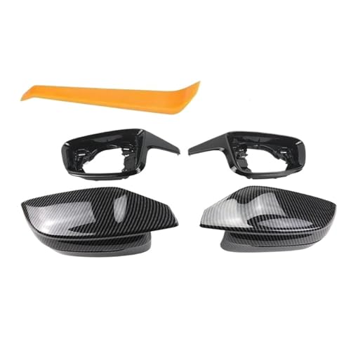 4 latéraux motif fibre de carbone noir pour BMW G20 G21 G30 G11 G15