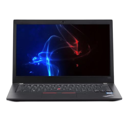 Lenovo ThinkPad T480s Business Laptop, 14 Zoll FHD (1920x1080), Intel Core i5-8250U, 16GB RAM, 512GB SSD, QWERTY-Tastatur, Windows 11 Pro (Generalüberholt)