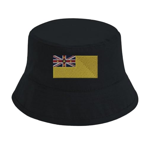 Chapeau bob drapeau de Niue idéal pour vos festivals d'été