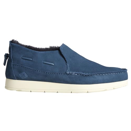 Sperry Mens Moc-Sider Slip On Casual Shoes - Blue