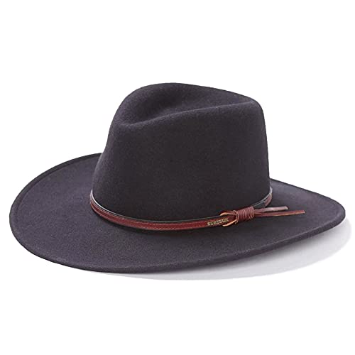 Stetson Bozeman Outdoor Hat, Color: Black, Size: M (TWBOZE-813007M0) - Image 2