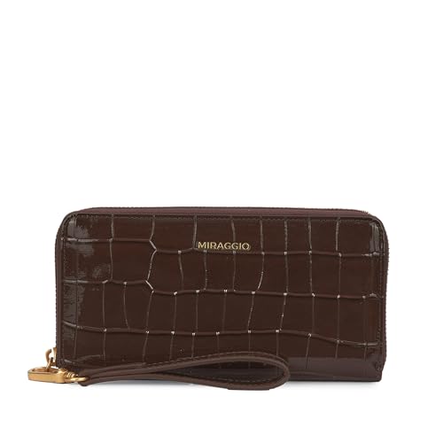 Image of Miraggio Harlow Zip Around Wallet For Woman | 3 Compartment Women Wallet | Gift Items For Women
