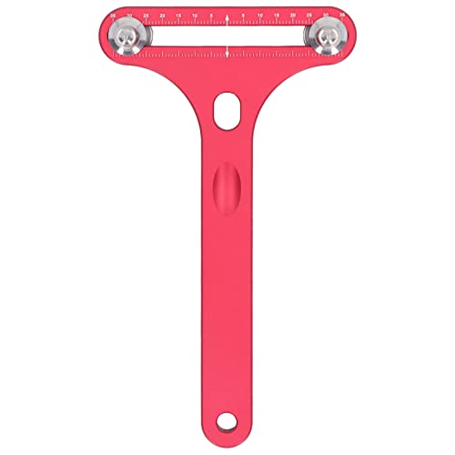 Clé de montre ouvre-boîtier de montre clé en forme de T à 2 broches couverture arrière support de mouvement dissolvant outil de Maintenance de réparation(Rouge) Cover