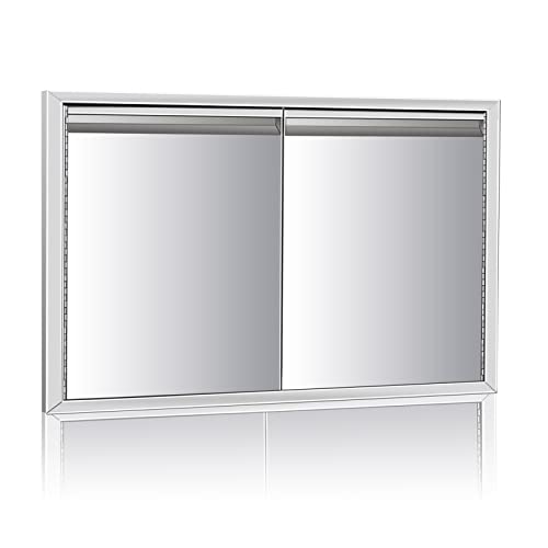 Outdoor Kitchen Double Access Door 30″W X 21″H Stainless Steel Bbq Door For Outdoor Kitchen Island #TOP2