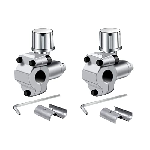 DEDC 2pcs Kit de Válvula de Grifo Perforadora de Bala BPV-31 Compatibles con Tubos de 1/4, 5/16, 3/8 pulgadas Reemplazar por BPV31D, GPV31, MPV31, GPV14, GPV38, GPV56 Cover