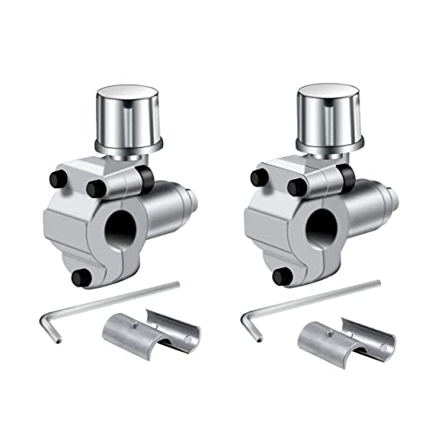 DEDC 2 Pcs BPV-31 Valve Perforés, Valve de Remplacement pour Climatisation Compatible avec les Tuyaux de Diamètre Extérieur 1/4 inch, 5/16 inch, 3/8 inch