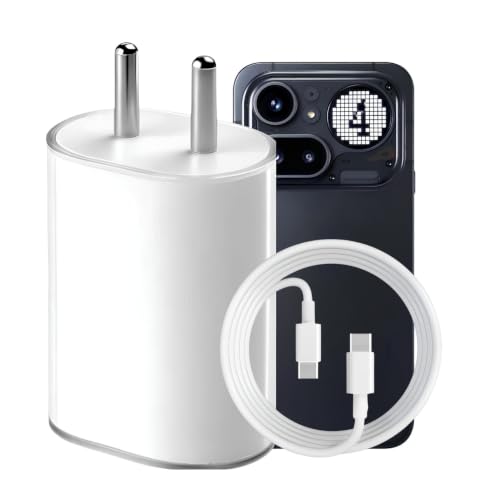 Image of 45W PPS Adapter with Type C to C Cable Compatible with Nothing Phone 4a /4a Pro(2026 Series) 3 /3a /3a Pro /2a Plus /2a /2 /1 CMF1,2 Series