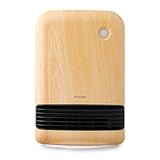 アイリスオーヤマ(IRIS OHYAMA) ヒーター セラミックファンヒーター 人感センサー付き 節電 省エネ 大風量 1200W 2段階温度調整 転倒オフ機能 速暖 小型 コンパクト 切り忘れ防止 PCH-DM12B-MN 薄木目