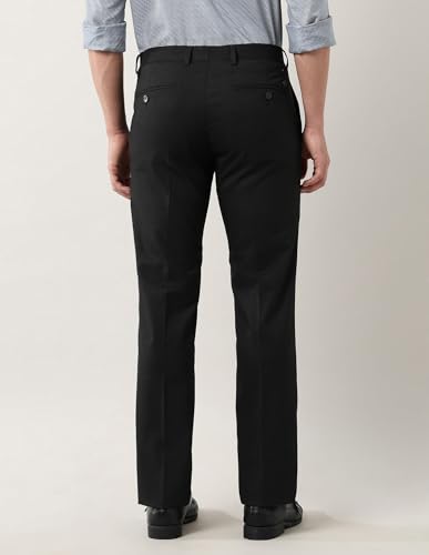 Image of Arrow Men's Mid Rise Slim Formal Trouser