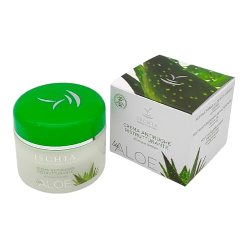 ISB - RESTRUCTURING ANTI-WRINKLE Creme "Aloe Bio" 100 ml - com aloé vera e água térmica da ilha de Ischia