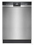 Siemens SN43HS03TE iQ300, Unterbau Geschirrspüler 60 cm, Besteckkorb, Bestätigte Hygieneleistung, smartStart, Oberkorb höhenverstellbar, varioSpeed, Programm-Assistent, aquaStop, Gebürsteter Stahl