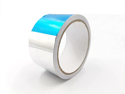 GAINAWIN Aluminum foil Tape 1.9inch10yard(30ft),3.6mil Silver Thick Aluminum foil Tapes, ac Duct Tape, Copper Tape Conductive Adhesive Aluminum Duct Tape