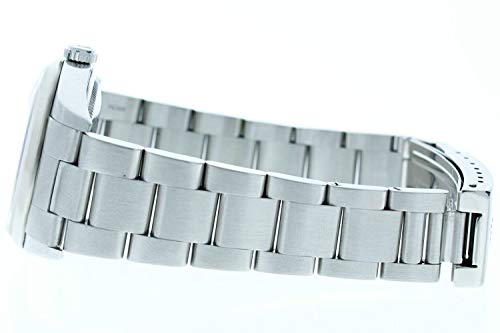 Rolex Mens 36 Datejust 16200 Oyster Band Silver Roman Dial (Certified-Preowned)2