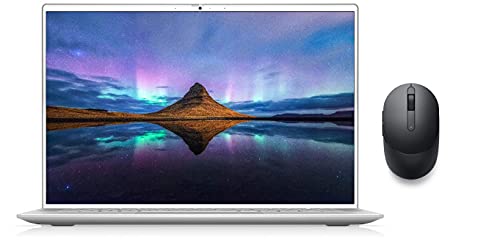 Image of Dell Inspiron 7400 14.5 QHD+IPS Anti Glare Display Laptop(i7-1165G7 /16 GB /512 SSD /Nvidia MX 350 2 GB Graphics /Win 10+MS Office /Silver /Backlit with FPR) Mobile Pro Wireless Mouse MS5120W(Black)