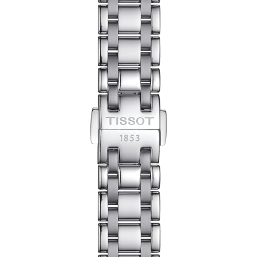 Tissot Womens Bellissima Automatic 316L Stainless Steel case Swiss Automatic Watch, Grey, Stainless Steel, 5 (T1262071101300)