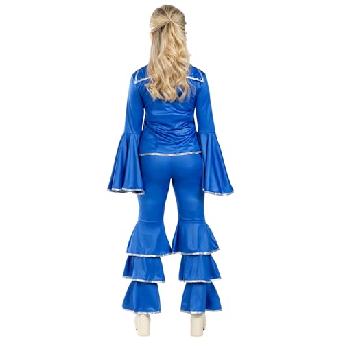 Fun Shack Dancing Queen Costume for Women - 70s Disco Outfit - 1970s Swedish Fancy Dress Party Attire