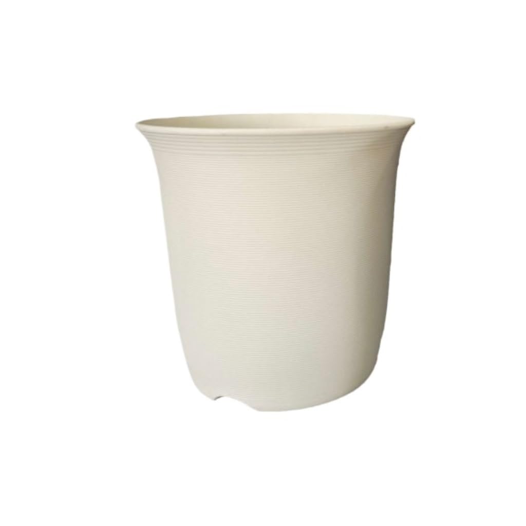 GELASIGE Flower Pots Simple Breathable Indoor Balcony Gardening Green Radish Succulent Flower Pot Outdoor Flower Pots(A)