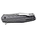 CRKT Raikiri Folding Pocket Knife: Plain Edge Folder with Liner Lock, Field Strip Technology, Everyday Carry Folded Knife with Flipper Opening, and Satin Blade Finish 5040