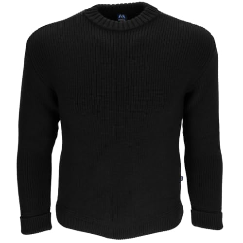 Pull marin col rond Blauer Peter protection froid en laine vierge douce