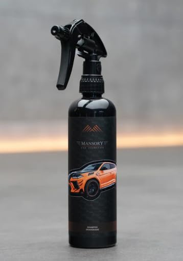 MANSORY Car Cosmetics Luxus-Autopflege-Set, 7-teilig, mit Allzweckreiniger, Glasreiniger, Quick Detailer, Shampoo und Reifenpflege