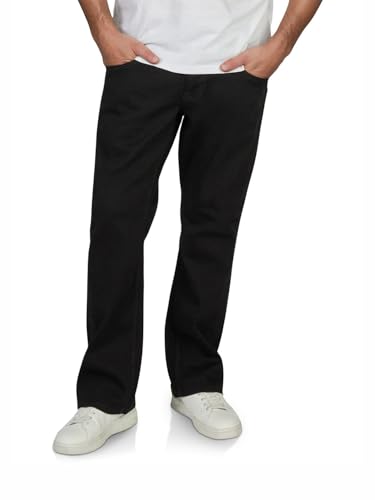 MUSTANG Jeans Herren Stretch Oregon Bootcut Jeanshose Hose Denim, Größe:W 33 L 32, Farbe:Black...