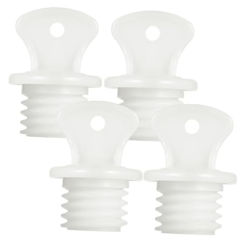 NOLITOY 4pcs Rubber Hot Water Bottle Stoppers Leakproof Replacement Caps Hot Water Bags Anti Leak Plugs Accessories for Home Travel Sealing Stoppers