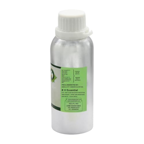 Image of R V Essential Pure Neroli Essential Oil 300ml- Citrus Aurantium (100% Pure and Natural Steam Distilled) For Skin Face Hair Body Nails Scalp Massage Aromatherapy Diffuser Soap Candle Perfume Making