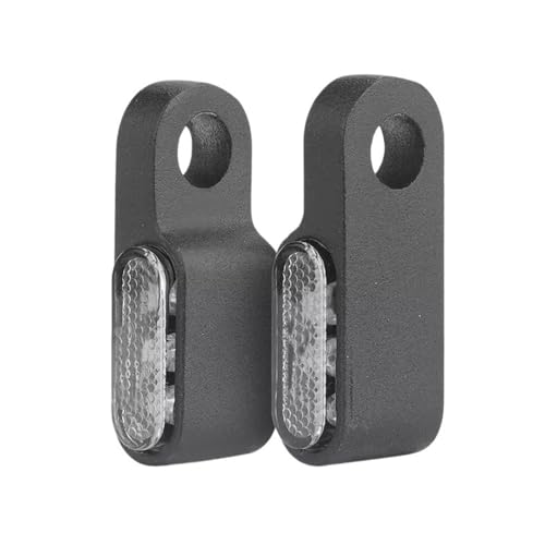 Clignotants guidon moto LED 3 ampoules haute visibilité orange